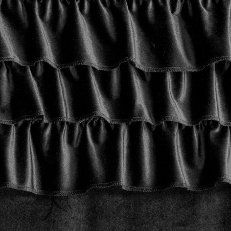ZASŁONA GOTOWA ERIN 140 X 250 CM CZARNY - 5