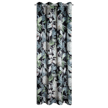 ZASŁONA GOTOWA SALLY 140 X 270 CM CZARNY - 3