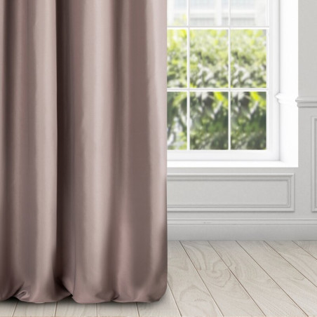ZASŁONA GOTOWA ESSME 140 X 250 CM PUDROWY RÓŻ - 1