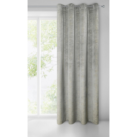 ZASŁONA GOTOWA ALUVIA 140 X 250 CM STALOWY - 2