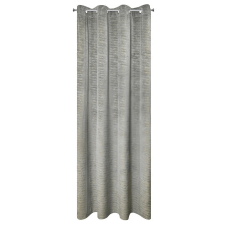 ZASŁONA GOTOWA ALUVIA 140 X 250 CM STALOWY - 4