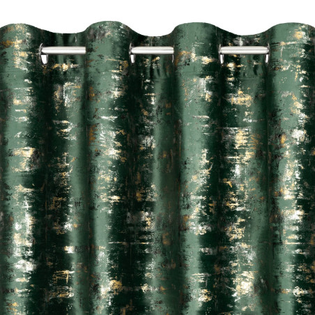 ZASŁONA GOTOWA TAMI 140 X 250 CM CIEMNOZIELONY - 4