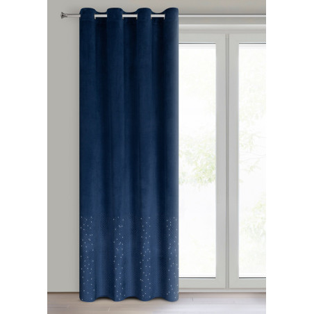 ZASŁONA GOTOWA ARIADNA 140 X 250 CM GRANATOWY - 2