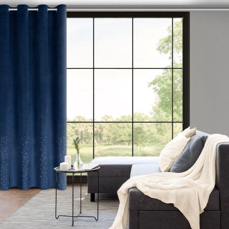 ZASŁONA GOTOWA ARIADNA 140 X 250 CM GRANATOWY - 8