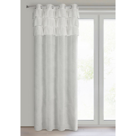 ZASŁONA GOTOWA AGIS 2 140 X 250 CM BIAŁY - 2