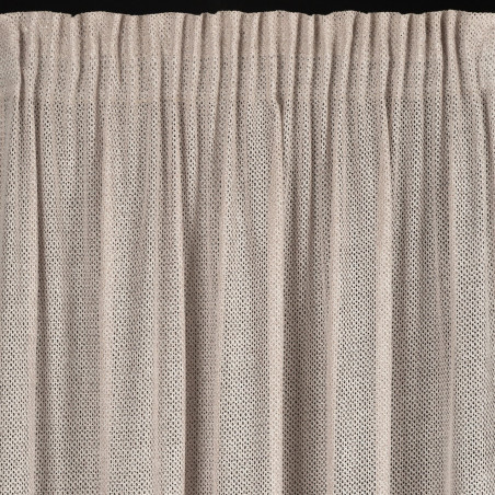 ZASŁONA GOTOWA ALEKSA NA TAŚMIE 140 X 270 CM BEŻOWY - 4