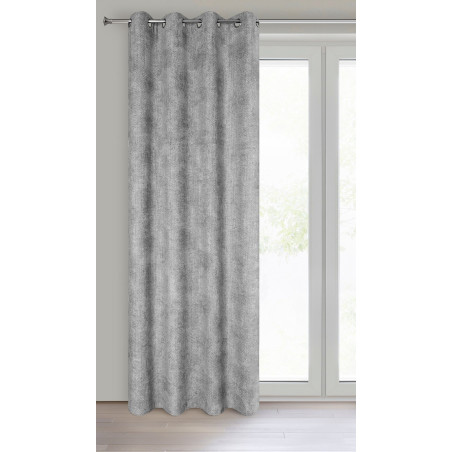 ZASŁONA GOTOWA ALETA 135 X 250 CM POPIELATY - 2