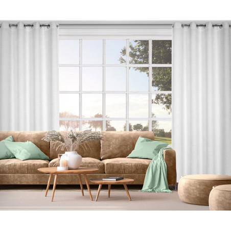 ZASŁONA GOTOWA ALETA 135 X 250 CM BIAŁY - 8