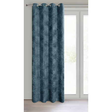 ZASŁONA GOTOWA ALETA 135 X 250 CM GRANATOWY - 2