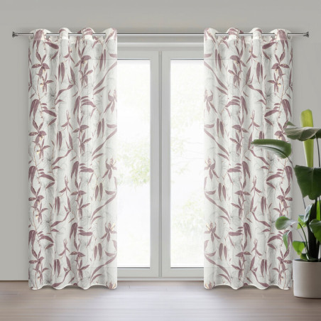 ZASŁONA GOTOWA PATI 140 X 250 CM NATURALNY - 1