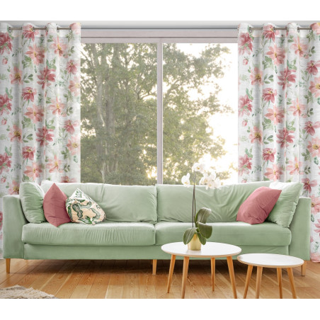 ZASŁONA GOTOWA DEBI 140 X 250 CM BIAŁY - 9