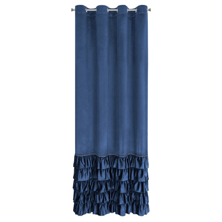 ZASŁONA GOTOWA CARLI 140 X 250 CM GRANATOWY - 3