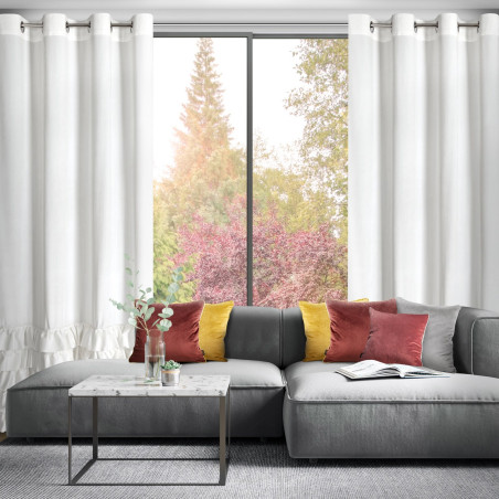 ZASŁONA GOTOWA CARLI 140 X 250 CM BIAŁY - 9