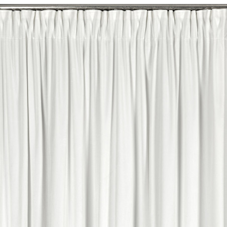 ZASŁONA GOTOWA CARLI NA TAŚMIE 140 X 250 CM BIAŁY - 4