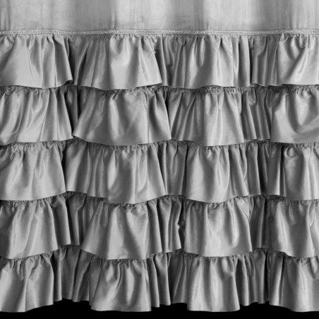 ZASŁONA GOTOWA CARLI 140 X 250 CM SREBRNY - 6