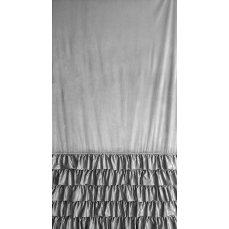 ZASŁONA GOTOWA CARLI 140 X 250 CM SREBRNY - 8