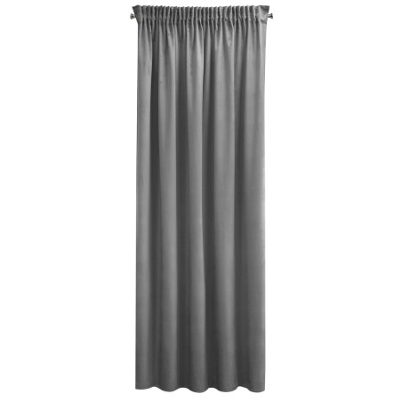 ZASŁONA GOTOWA SIBEL NA TAŚMIE 140 X 270 CM STALOWY - 4