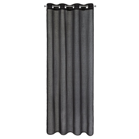 ZASŁONA GOTOWA AGIS 140 X 250 CM CZARNY - 3