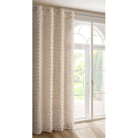 ZASŁONA GOTOWA AURELIA 135 X 250 CM BEŻOWY - 2