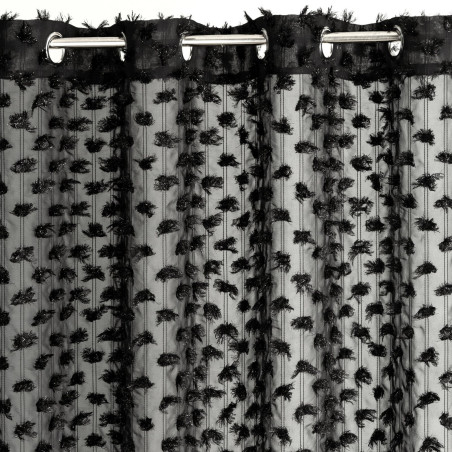 ZASŁONA GOTOWA AURELIA 135 X 250 CM CZARNY - 5