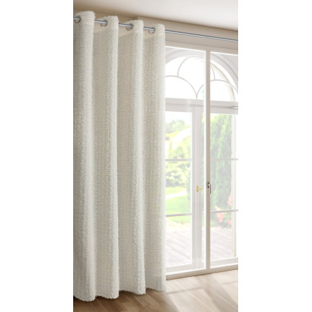 ZASŁONA GOTOWA TIFFANY 135 X 250 CM KREMOWY - 2