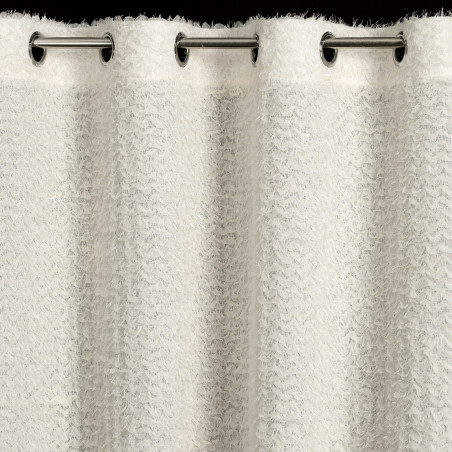 ZASŁONA GOTOWA TIFFANY 135 X 250 CM KREMOWY - 5