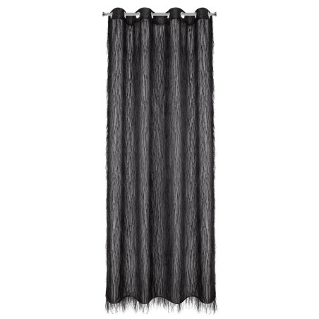 ZASŁONA GOTOWA AURORA 140 X 250 CM CZARNY - 4