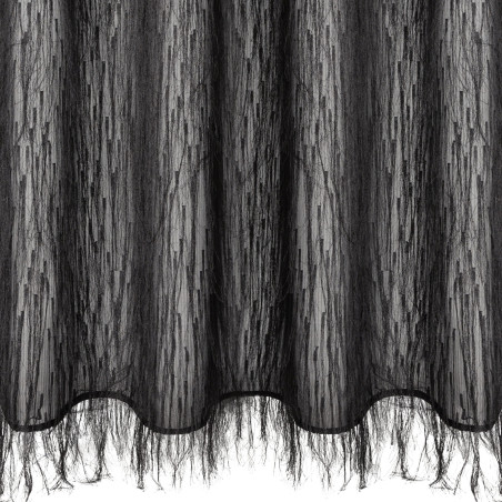 ZASŁONA GOTOWA AURORA 140 X 250 CM CZARNY - 7