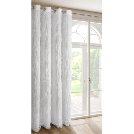 ZASŁONA GOTOWA AURORA 140 X 250 CM BIAŁY - 2