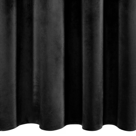 ZASŁONA GOTOWA AURA NA TAŚMIE 140 X 270 CM CZARNY - 6