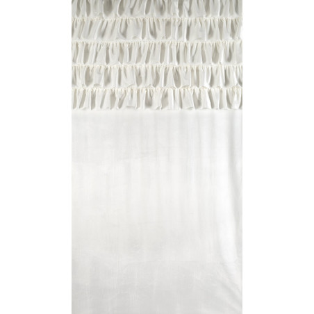 ZASŁONA GOTOWA AURA NA TAŚMIE 140 X 270 CM BIAŁY - 10