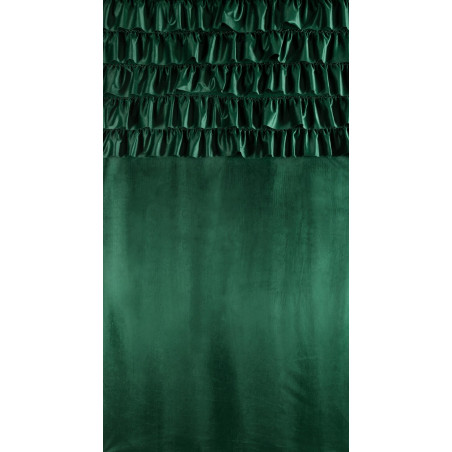 ZASŁONA GOTOWA AURA NA TAŚMIE 140 X 270 CM CIEMNOZIELONY - 10