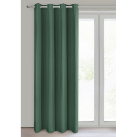 ZASŁONA GOTOWA ADARI 140 X 250 CM CIEMNOZIELONY - 2