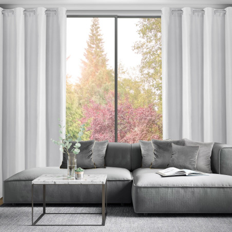 ZASŁONA GOTOWA ADARI 140 X 250 CM BIAŁY - 10