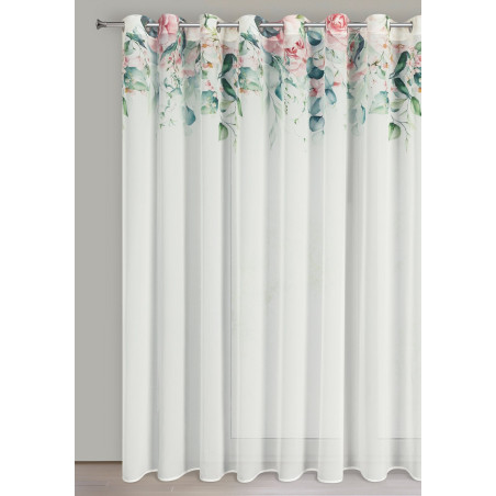 ZASŁONA GOTOWA ALORA 350 X 250 CM BIAŁY - 2