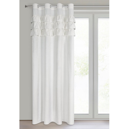 ZASŁONA GOTOWA SAMI 140 X 250 CM BIAŁY - 2