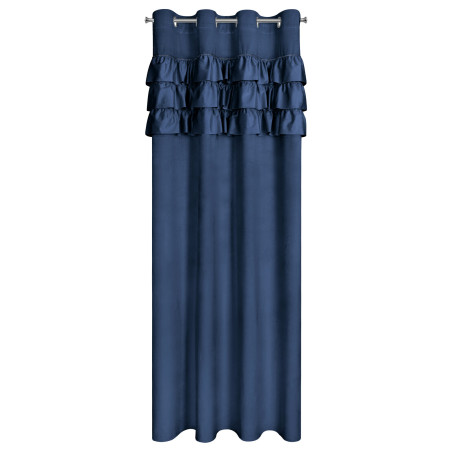ZASŁONA GOTOWA SAMI 140 X 250 CM GRANATOWY - 3