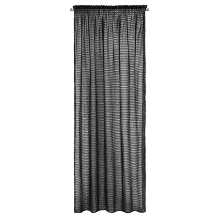 ZASŁONA GOTOWA REINA NA TAŚMIE 135 X 270 CM CZARNY - 4