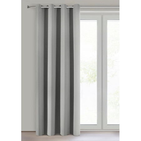 ZASŁONA GOTOWA NERISA 140 X 250 CM SREBRNY - 2