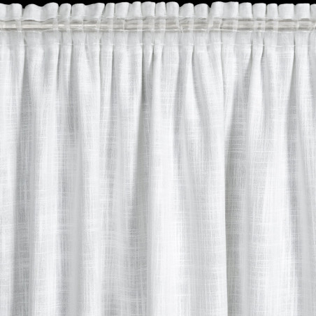 ZASŁONA GOTOWA ROSI 1 NA TAŚMIE 140 X 270 CM BIAŁY - 8