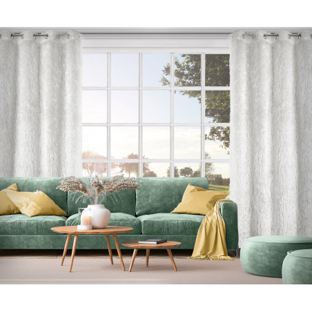 ZASŁONA GOTOWA MARGARET 140 X 250 CM KREMOWY - 8