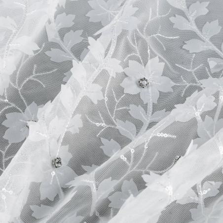 ZASŁONA GOTOWA INGA 140 X 250 CM BIAŁY - 8