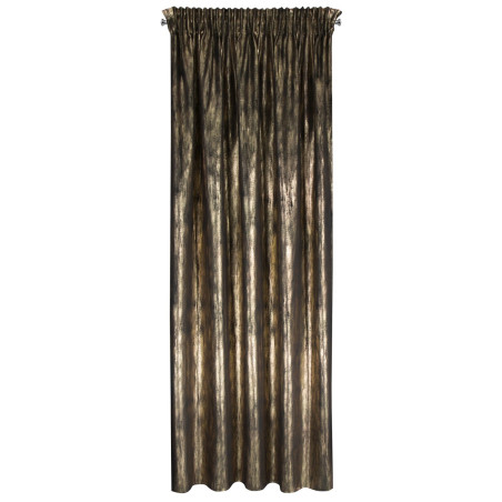 ZASŁONA GOTOWA EMILA NA TAŚMIE 140 X 270 CM CZARNY - 4
