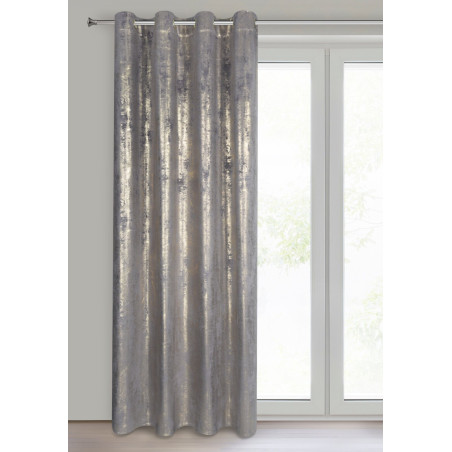 ZASŁONA GOTOWA RENIA 140 X 250 CM STALOWY - 2
