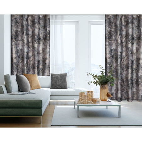 ZASŁONA GOTOWA ESTER 140 X 250 CM BRĄZOWY - 2