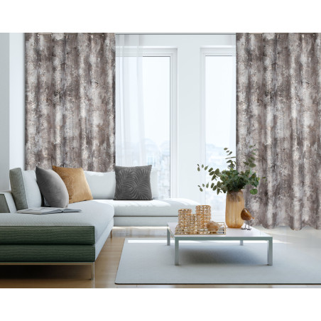ZASŁONA GOTOWA ESTER 140 X 250 CM STALOWY - 2