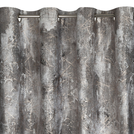 ZASŁONA GOTOWA ESTER 140 X 250 CM STALOWY - 5