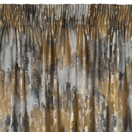 ZASŁONA GOTOWA TINA NA TAŚMIE 140 X 270 CM MUSZTARDOWY - 5