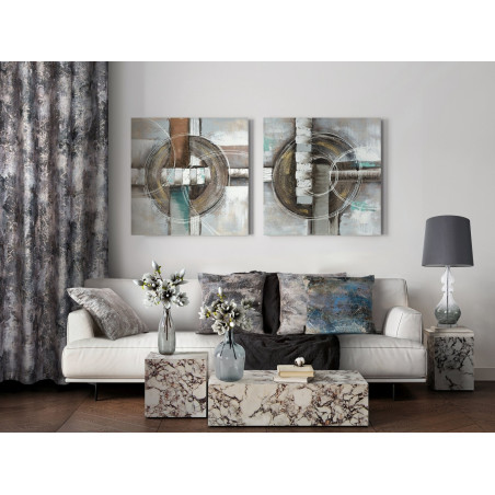 ZASŁONA GOTOWA ESTER 140 X 250 CM BRĄZOWY - 10
