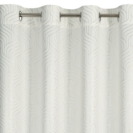 ZASŁONA GOTOWA OLETA 140 X 250 CM BIAŁY - 4
